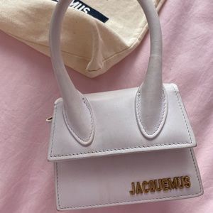 Jacquemus White ‘Le Chiquito’ Clutch